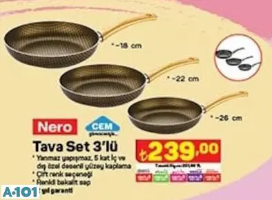 NERO TAVA SETİ NERO TAVA SETİ